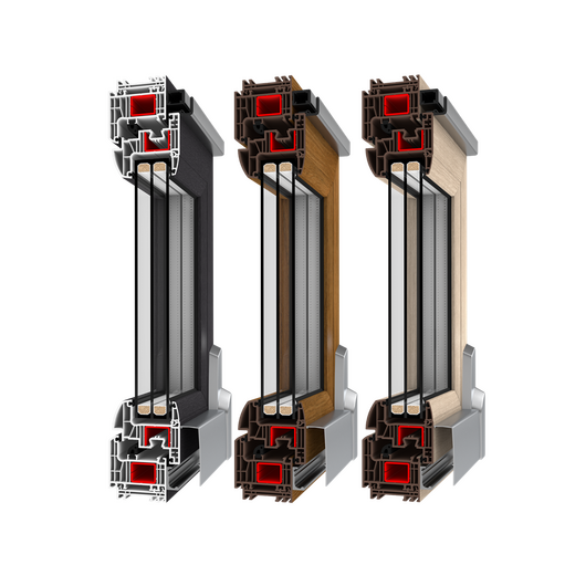 Drutex Kunststoff PSK-Tür Profilsystem: Iglo Energy Drutex Kunststoff PSK-Tür Profilsystem: Iglo Energy