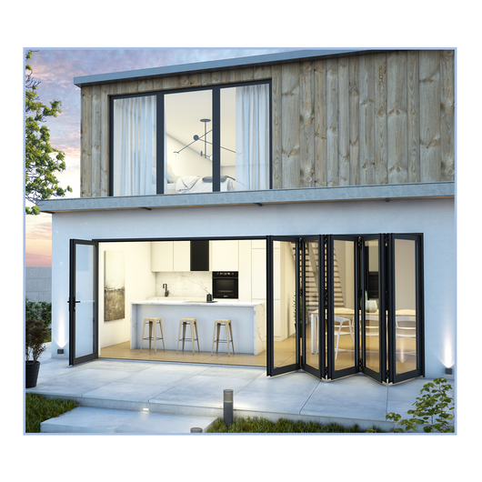 Drutex Aluminium Faltschiebetür Profilsystem: MB-86 Fold Line Drutex Aluminium Faltschiebetür Profilsystem: MB-86 Fold Line