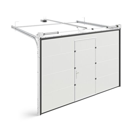 EkoOkna Garagentor INFINITI Profilsystem: INFINITI F – Tore mit Torsionsfedern von vorne