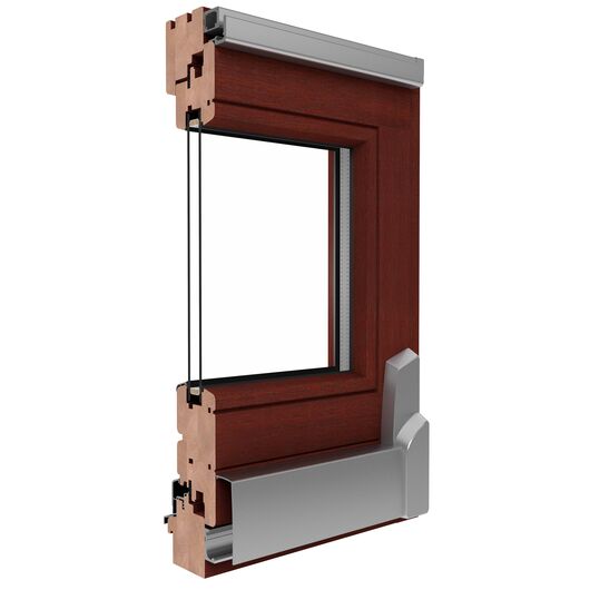 Drutex Holz PSK - Tür Profilsystem: Softline 68 Meranti Holz PSKtür Softline 68 Meranti 90049-004