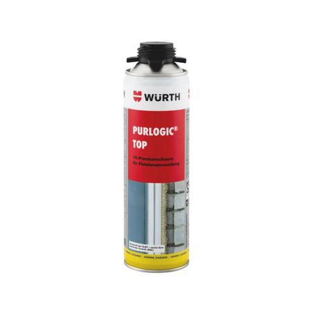 Würth PURLOGIC® TOP 1K Pistolenschaum 500 ml Betongrau Bauschaum Montageschaum