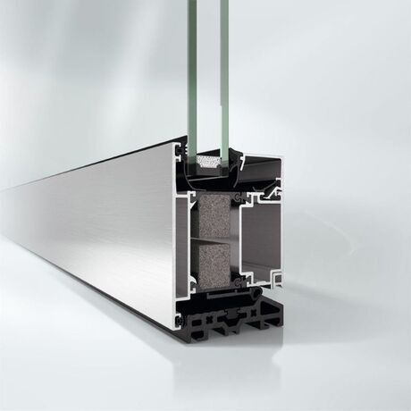 Schüco Aluminium Nebeneingangstür Profilsystem: ADS 75.SI