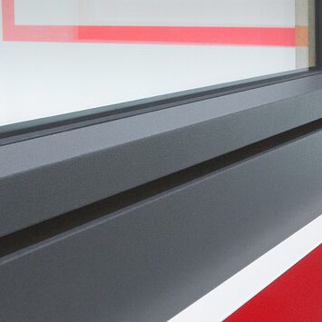 Bild Kunststofffenster Aluplast Aluskin mit Aluminium Deckschale von außen