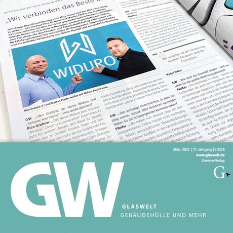 Bild widuro interview in der glaswelt