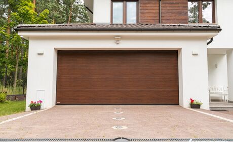 Bild Garagentor von Krispol in Farbe Golden Oak