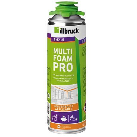 illbruck FM210 Fensterschaum 500 ml B2 grün – 1K PUR-Schaum für Fenster-, Tür- und Fassadenfugen illbruck FM210 Fensterschaum 500 ml B2 grün – 1K PUR-Schaum für Fenster-, Tür- und Fassadenfugen