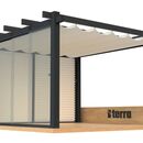 Terra Aluminium Pergola Profilsystem: Jord Terra Aluminium Pergola Profilsystem: Jord