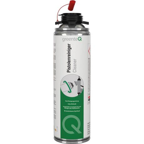 greenteQ Pistolenreiniger 500 ml – Spezialreiniger für PU-Schaumpistolen frischen Montageschaum greenteQ Pistolenreiniger 500 ml – Spezialreiniger für PU-Schaumpistolen frischen Montageschaum