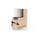 Eko Okna Holz Fenster Profilsystem: Naturo 92 Eko Okna Holz Fenster Profilsystem: Naturo 92