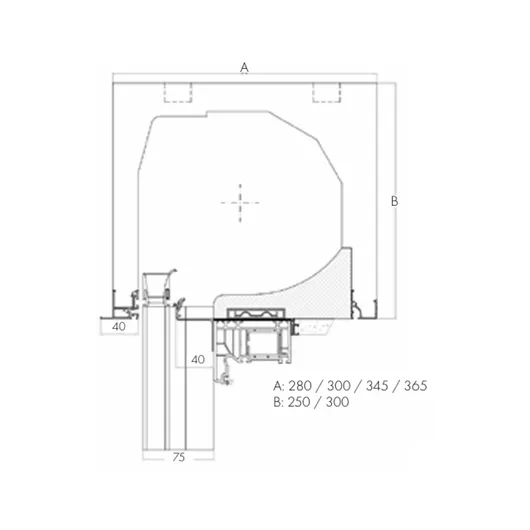Beck Heun Raffstore Profilsystem: ROKA-TOP 2 Shadow