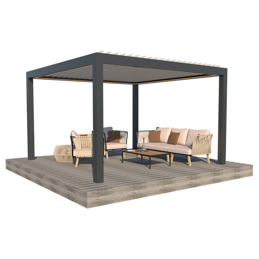 Terra Aluminium Pergola Profilsystem: Bioclimatic Maa Terra Aluminium Pergola Profilsystem: Bioclimatic Maa