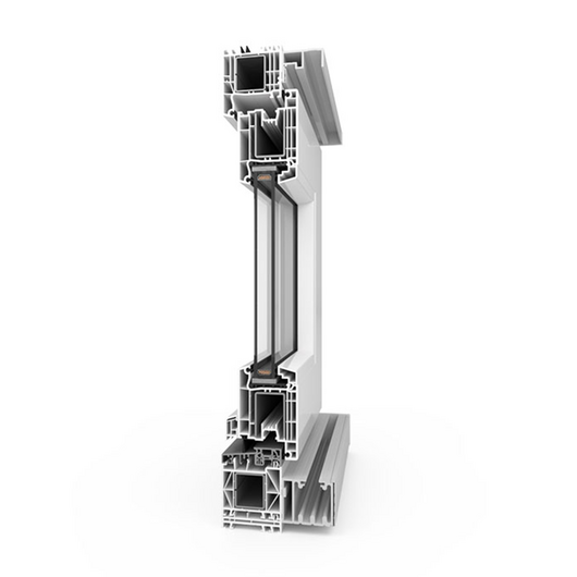Aluplast Kunststoff Falt-Schiebe-System Profilsystem: Falttürsystem Aluplast Kunststoff Falt-Schiebe-System Profilsystem: Falttürsystem