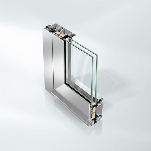 Schüco Aluminium Nebeneingangstür Profilsystem: ADS 70.HI Aluminium Nebeneingangstür ADS 70 HI Alutuer 90124-001