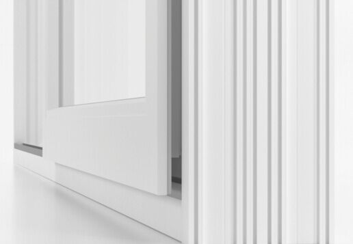 Bild Komfortables Schieben der Schiebetür Smart Slide von Aluplast