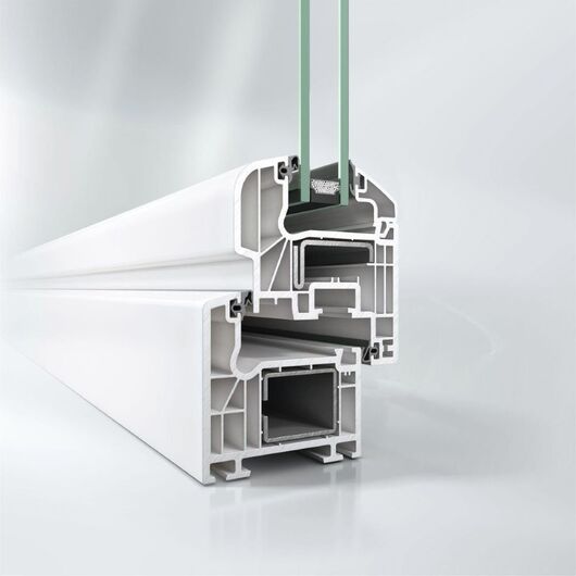 Schüco Kunststoff Balkontür Profilsystem: CT 70 Rondo Kunststoff Balkontür CT 70 Rondo 90111-004