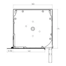 BeClever Unterputzrollläden Profilsystem: QuadBox