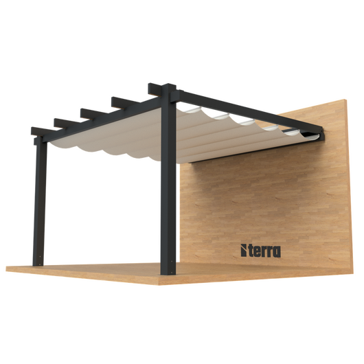 Terra Aluminium Pergola Profilsystem: Jord Terra Aluminium Pergola Profilsystem: Jord