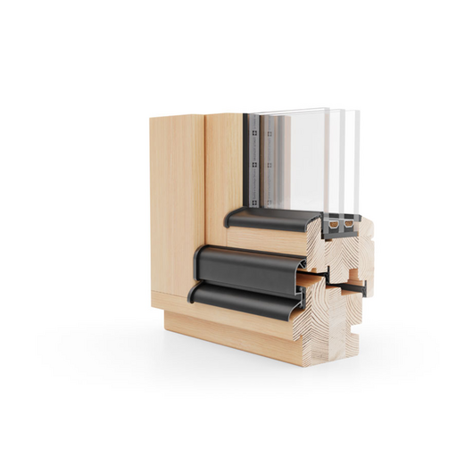 Eko Okna Holz Fenster Profilsystem: Naturo 92 Eko Okna Holz Fenster Profilsystem: Naturo 92