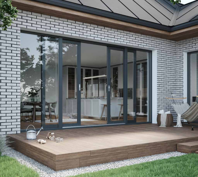 Bild Zweiflügelige Terrassen Schiebesysteme Smart Slide Neo