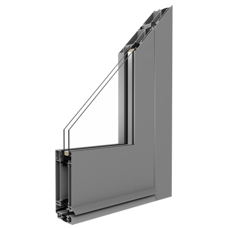 Drutex Aluminium Haustür Profilsystem: MB-70 Drutex Aluminium Haustür Profilsystem: MB-70
