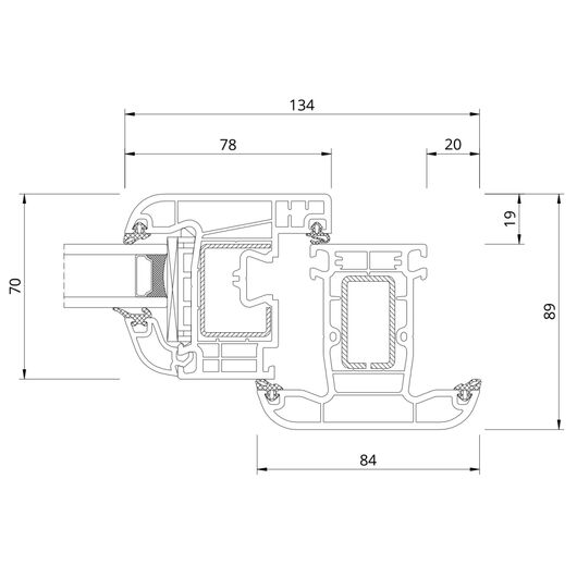 Drutex Kunststoff Fenster Profilsystem: Iglo Premier Drutex Kunststoff Fenster Profilsystem: Iglo Premier
