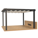 Terra Aluminium Pergola Profilsystem: Jord Terra Aluminium Pergola Profilsystem: Jord