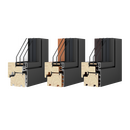 Drutex Holz Aluminium Fenster: Duoline-88 - Kiefer Holz Aluminium Fenster Duoline-88 90086-003 (3)