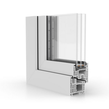 Aluplast Kunststoff Balkontür Profilsystem: IDEAL Neo MD 76 Aluplast Kunststoff Balkontür Profilsystem: IDEAL Neo MD 76