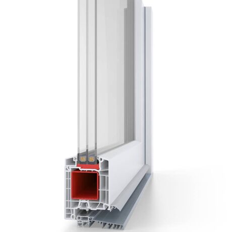 Aluplast Kunststoff Haustür Profilsystem: IDEAL 5000 Aluplast Kunststoff Haustür Profilsystem: IDEAL 5000