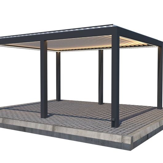 Terra Aluminium Pergola Profilsystem: Bioclimatic Maa Terra Aluminium Pergola Profilsystem: Bioclimatic Maa