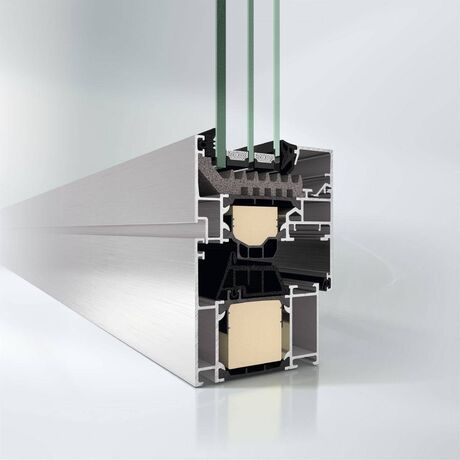 Schüco Aluminium Balkontür : AWS 75 Si 
