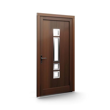 Eko Okna Holz Haustür Profilsystem: WoodLine