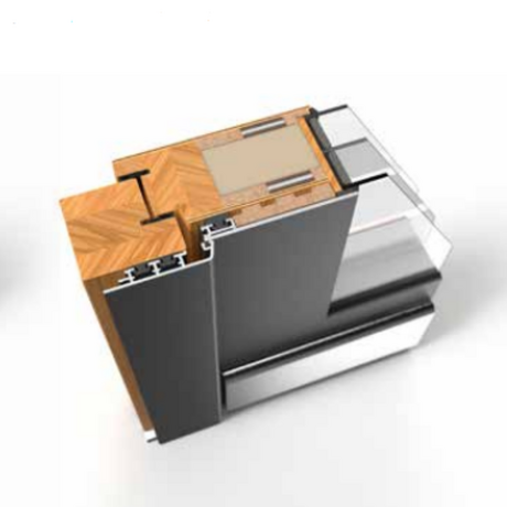 Pirnar Holz Aluminium Haustüren Profilsystem: Premium Soft