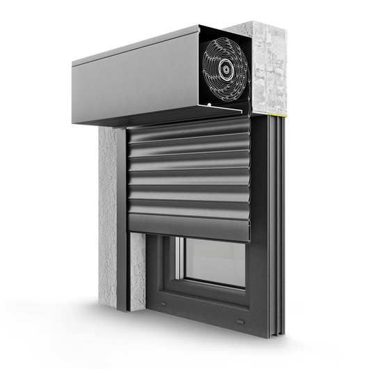 Aluprof Aluminium Vorsatzrollladen Profilsystem: Aluprof SP-E 90 Grad Aluminium Rollladen SP-E 90Grad 90070-005