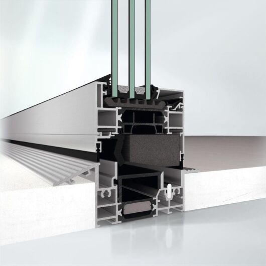 Schüco Aluminium Faltanlage Profilsystem: AS FD 90.HI Schüco Aluminium Faltanlage Profilsystem: AS FD 90.HI