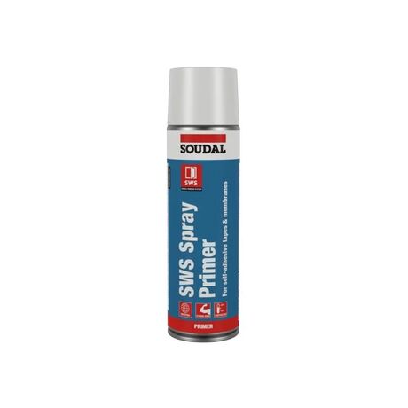 Soudal SWS Spray Primer 500 ml – Primer für Fensterbänder auf staubigen, feuchten oder kalten Untergründen Soudal SWS Spray Primer 500 ml – Primer für Fensterbänder auf staubigen, feuchten oder kalten Untergründen