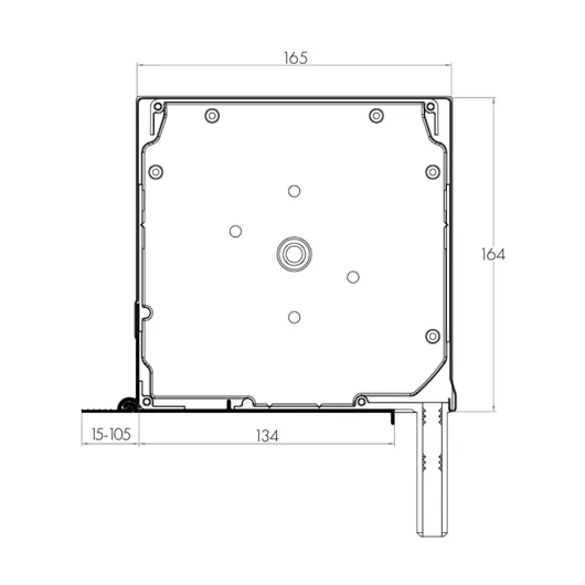 BeClever Unterputzrollläden Profilsystem: QuadBox