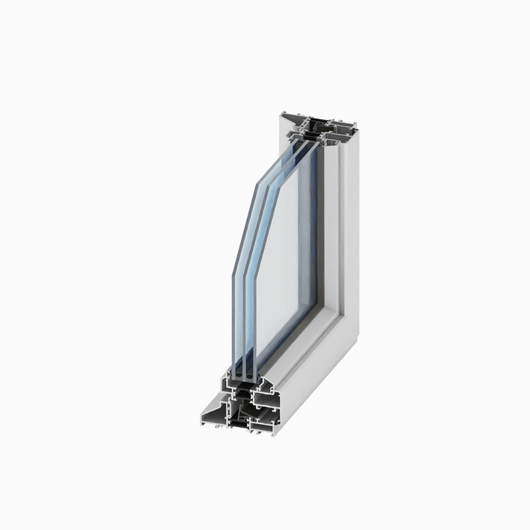 Aliplast Aluminium Fenster Profilsystem: Steel Look Aliplast Aluminium Fenster Profilsystem: Steel Look