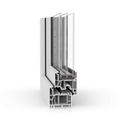 Salamander Kunststoff Haustür Profilsystem: GreenEvolution flex 76 MD Salamander Kunststoff Haustür Profilsystem: GreenEvolution flex 76 MD