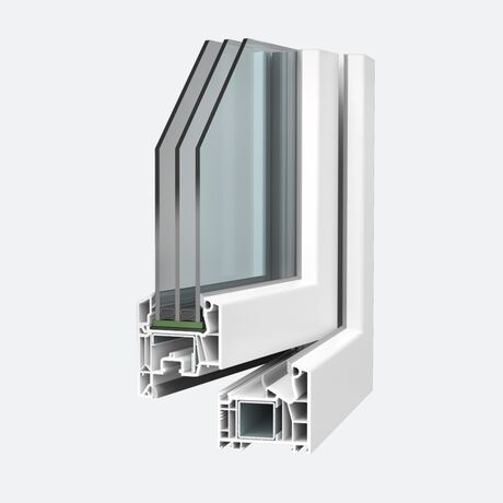Veka Kunststoff PSK Tür Profilsystem: Softline 76 MD