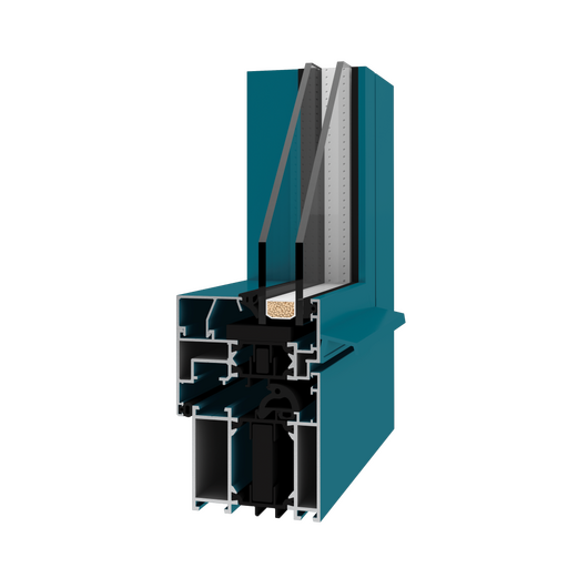 Drutex Aluminium Balkontür Profilsystem: MB-70 Hi Aluminium Balkontür MB-70 HI 90020-003