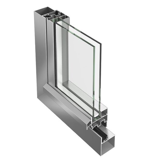 Jansen Stahl Fenster Profilsystem: Economy 50