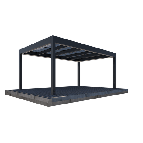 TERRA Carport PV Profilsystem: Toka Modern PV