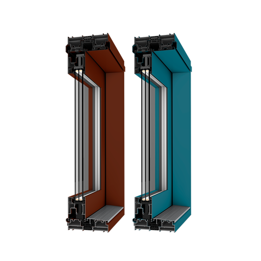 Drutex Aluminium Hebe-Schiebetür Profilsystem: MB-77HI HS Drutex Aluminium Hebe-Schiebetür Profilsystem: MB-77HI HS
