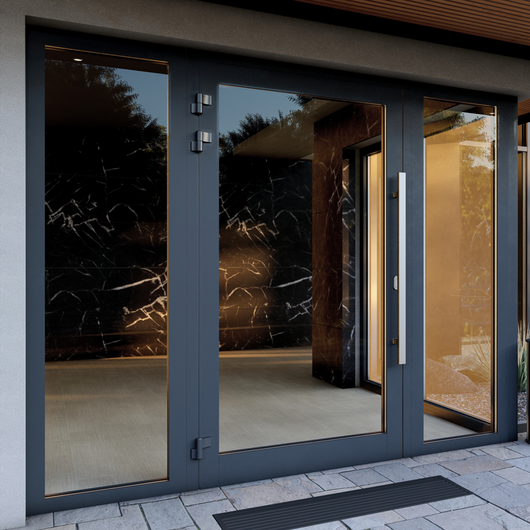 Drutex Aluminium Haustür Profilsystem: MB-70 Hi Aluminium Haustür MB-70 Hi Aluminiumtuer 90055-002