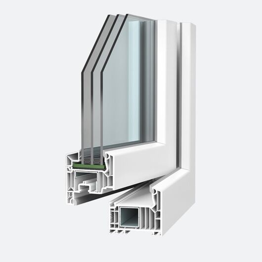 Veka Kunststoff Fenster Profilsystem: Softline 82 AD Kunststoff Fenster Softline 82 AD 90008-004