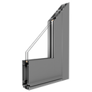 Drutex Aluminium Nebeneingangstür Profilsystem: MB-70 Aluminium Nebeneingangstür MB-70 Aluminiumtuer 90035-002 (2)