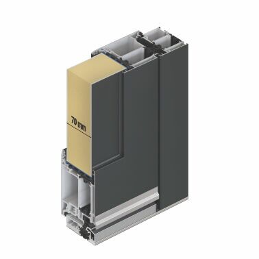 Inotherm Aluminium Haustür Profilsystem: Select Inotherm Aluminium Haustür Profilsystem: Select