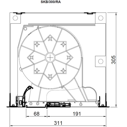 Aluprof Aufsatzrolladen Profilsystem: SKB Styroterm