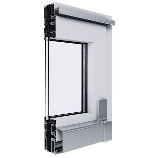 Drutex Aluminium PSK-Tür Profilsystem: MB-70 HI Drutex Aluminium PSK-Tür Profilsystem: MB-70 HI